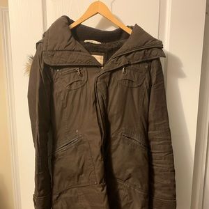 TNA Brown Winter Jacket (Aritzia)